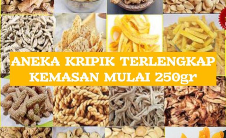 5 Keripik Jadul yang Dulu Sering Dijual di Warung Depan Rumah