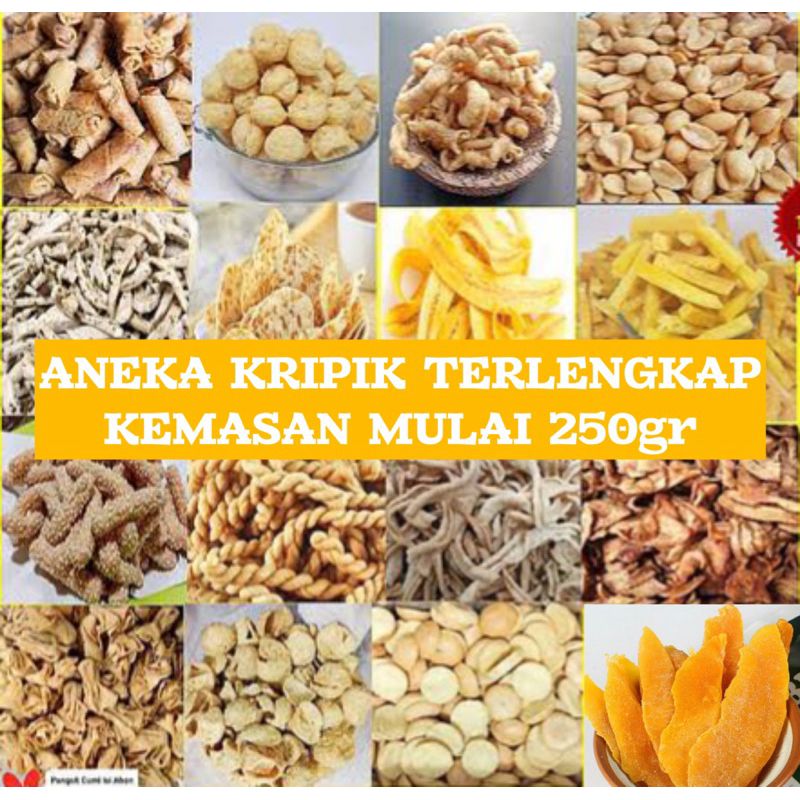 5 Keripik Jadul yang Dulu Sering Dijual di Warung Depan Rumah